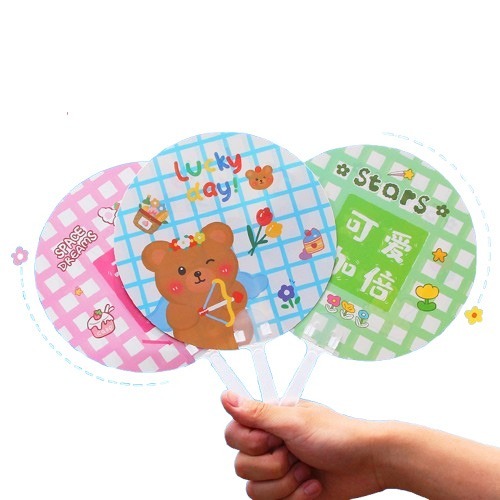 可愛小圓扇︱手持扇子 夏季 迷你可愛手持 便攜 隨身小扇子 小圓扇子 ︱小麥手作舖-細節圖2