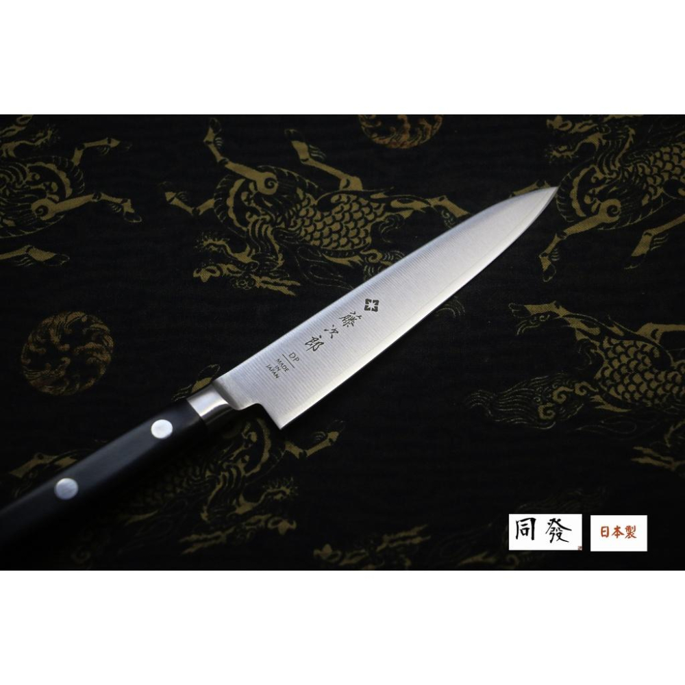 【上利嚴選】日本製🇯🇵藤次郎 DP 120mm 萬用小刀  F-801 萬用細工刀 西餐刀 主廚刀 tojiro-細節圖5