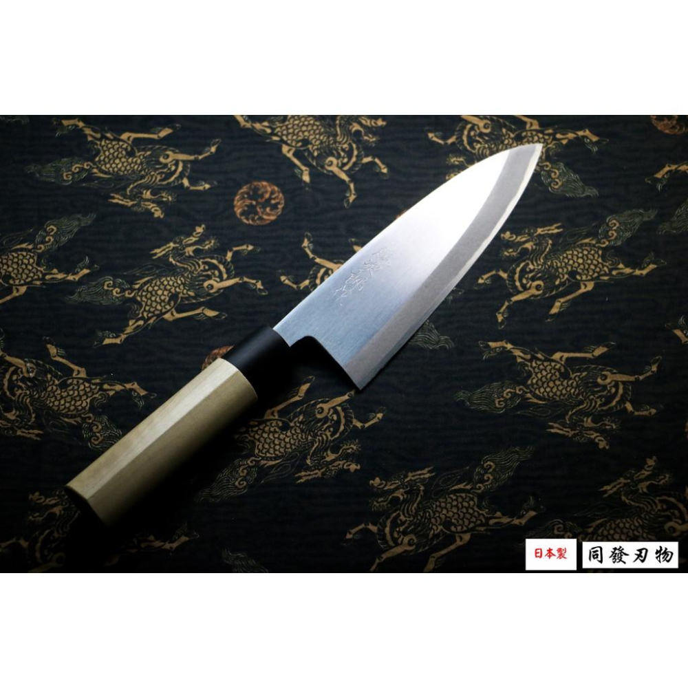 ⭐️蝦皮免運⭐️【上利嚴選】日本製🇯🇵 藤次郎 白紙鋼 出刃 180mm 出刃包丁 剁骨 分解 魚刀 F-903-細節圖3