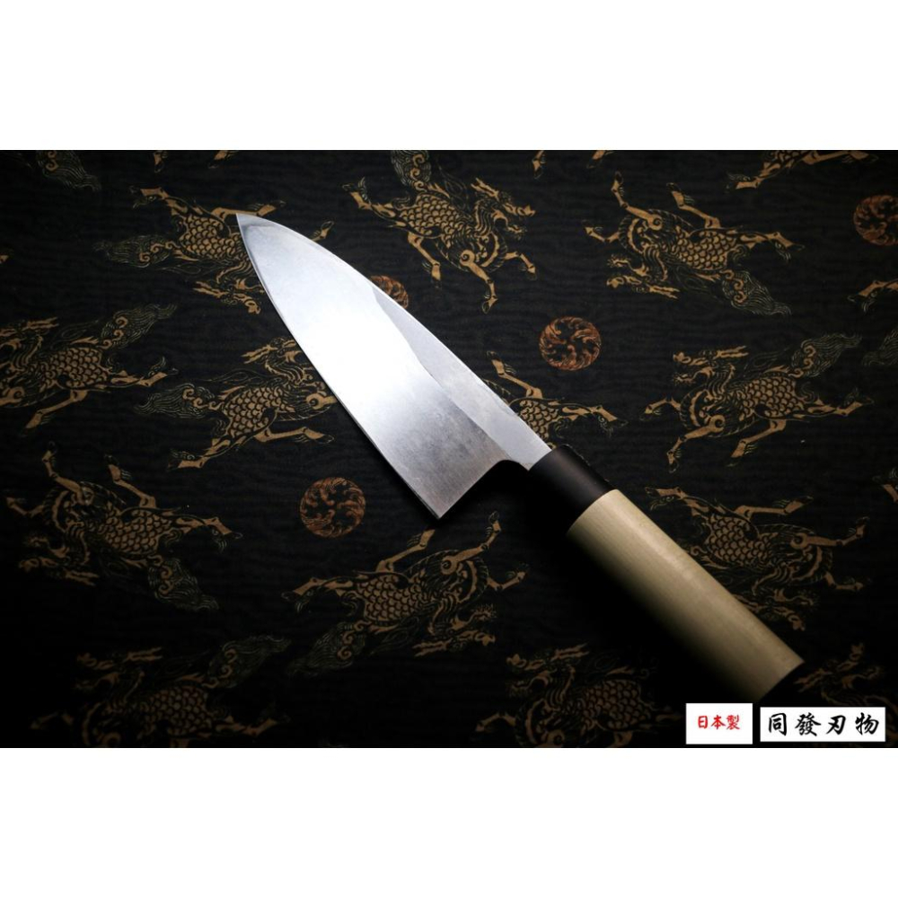 ⭐️蝦皮免運⭐️【上利嚴選】日本製🇯🇵 藤次郎 白紙鋼 出刃 180mm 出刃包丁 剁骨 分解 魚刀 F-903-細節圖5