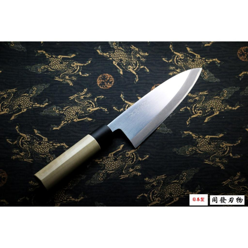 ⭐️蝦皮免運⭐️【上利嚴選】日本製🇯🇵 藤次郎 白紙鋼 出刃 180mm 出刃包丁 剁骨 分解 魚刀 F-903-細節圖9