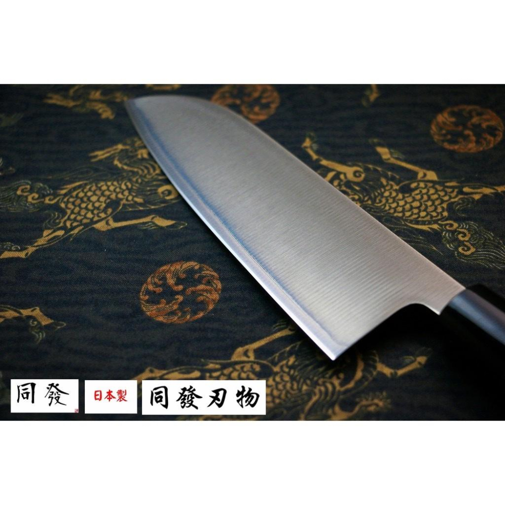 全新上市【上利嚴選】日本製🇯🇵 藤次郎 黑禪系列  和式三德刀 三德刀 菜刀 家庭廚刀 FD-1567-細節圖4