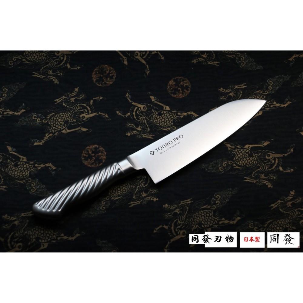 🌟典雅🌟日本製🇯🇵藤次郎 TOJIRO PRO 洋柄 三德刀 F-895 三德刀 菜刀 水果刀 日本菜刀-細節圖3