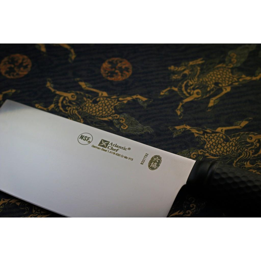 「附發票」🌟現貨🌟台灣製🇹🇼六協 五號片刀 附刀套 餐飲考試 丙級 菜刀 桑刀  170mm*85mm 8321T92-細節圖3