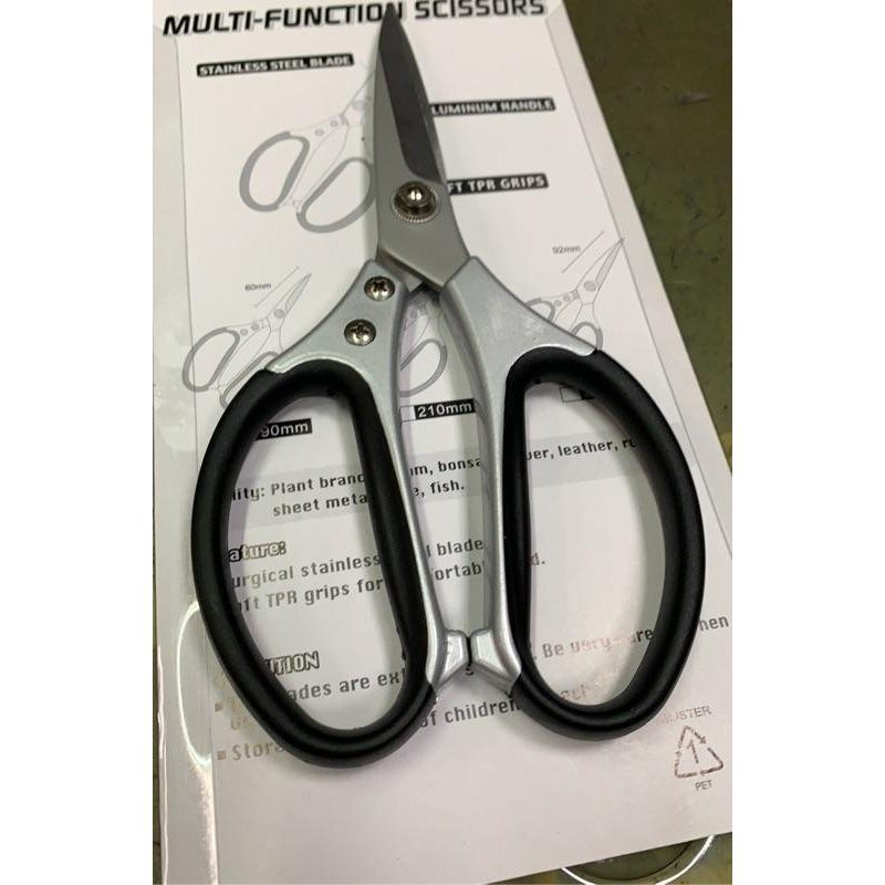 【上利嚴選】台灣製🇹🇼A.Y. 多用途多功能不銹鋼剪刀 雞排剪刀 食物剪刀 厚刃 萬能剪刀 雞排 雞肉 魚肉 魚骨-細節圖5