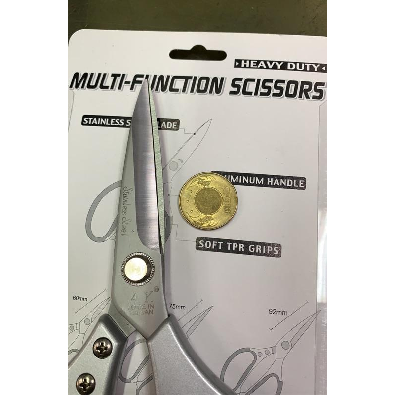 【上利嚴選】台灣製🇹🇼A.Y. 多用途多功能不銹鋼剪刀 雞排剪刀 食物剪刀 厚刃 萬能剪刀 雞排 雞肉 魚肉 魚骨-細節圖8