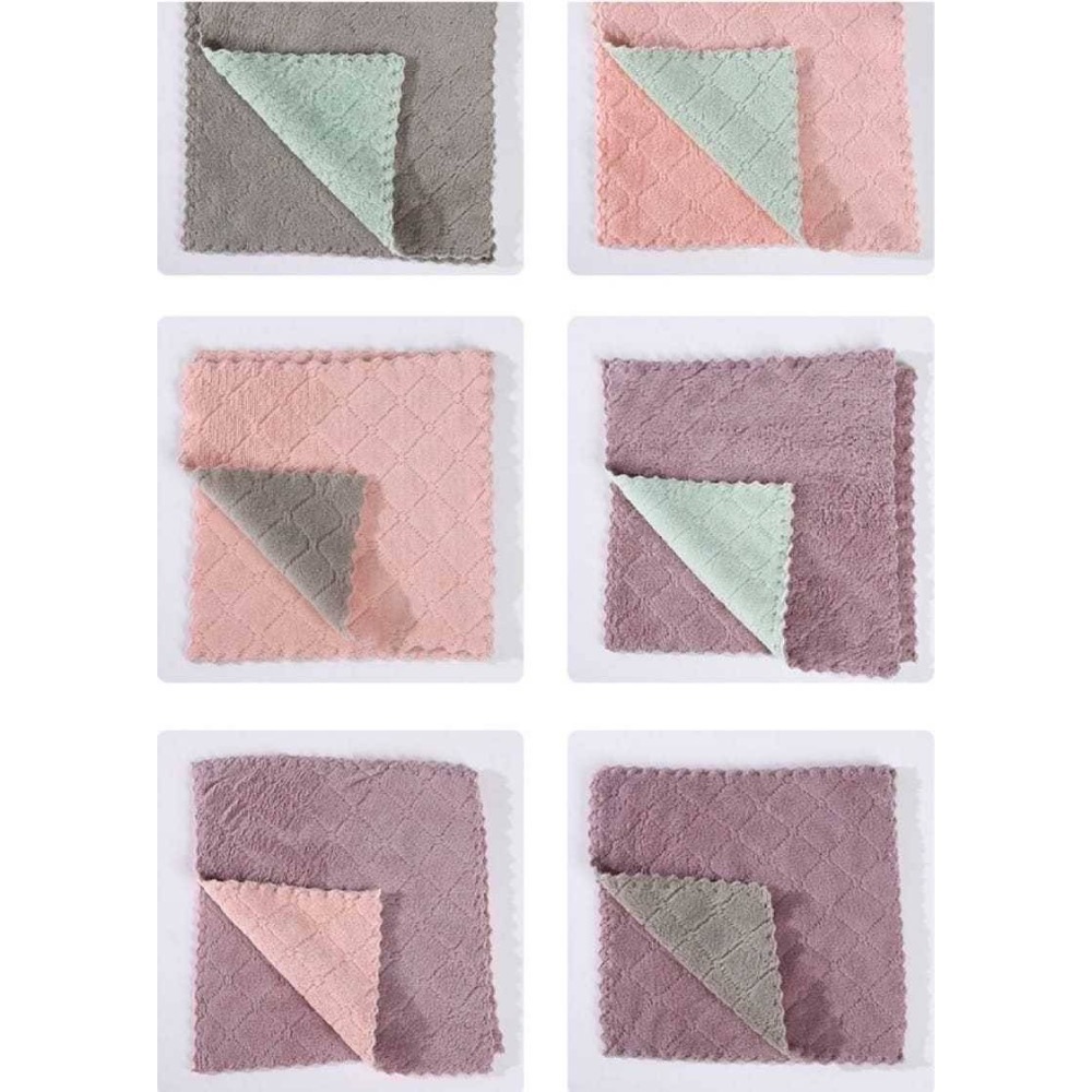 (預購)珊瑚絨不沾油抹布《限量加大版》一組10條-細節圖3