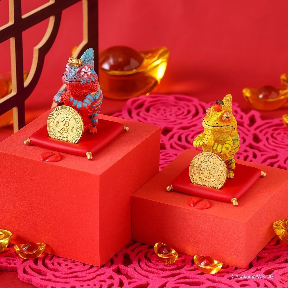 沐米而玩🐰-朝隈俊男 龍年招財公仔四款套組 (大全套含變彩藍）龍 隱藏 盒玩 盲盒-細節圖3