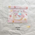 日本百元店現貨✥多款三麗鷗夾鏈袋．小物整理 收納 糖果包裝袋 零食餅乾分裝．美樂蒂 酷洛米 布丁狗 雙子星 帕洽 喜拿-規格圖1