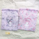 日本百元店現貨✥多款三麗鷗束口袋．小物收納 小物整理 收納袋．布丁狗 美樂蒂 酷洛米 大耳狗 帕洽狗-規格圖1