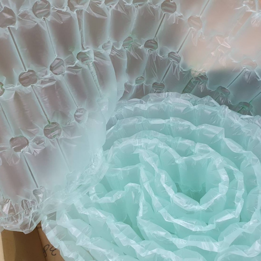 有發票 20片一箱 填充墊底專用 方塊五連排 多排型氣泡 已充氣緩衝材 緩衝氣泡 包裝材料 防撞布 網拍必備填充包材-細節圖8