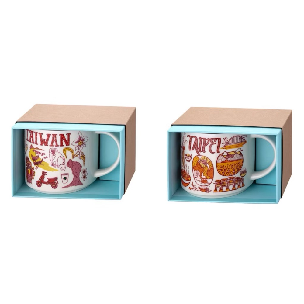 [星巴克] Beenthere 台灣/台北 馬克杯 原價500-細節圖9