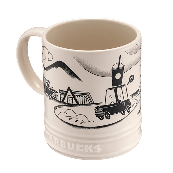 [星巴克] DT咖啡驛站馬克杯  原價650-細節圖3