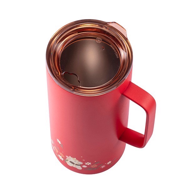 [星巴克] 馬年迎春不鏽鋼把手杯 原價1100-細節圖3