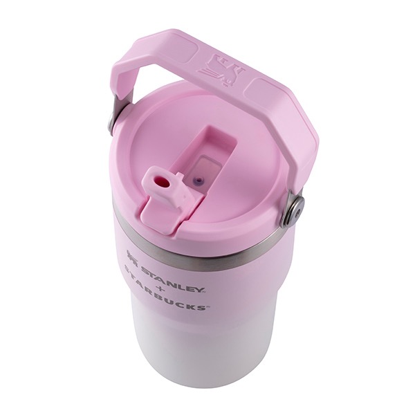 [星巴克] STANLEY浪漫粉20OZ不鏽鋼吸管杯 原價1750-細節圖4
