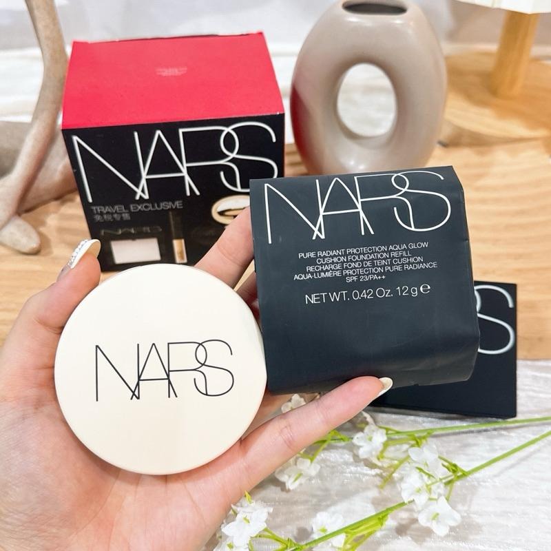 🔥現貨爆夯 超快出貨🔥NARS 明星底妝三件套 裸光蜜粉餅 遮瑕膏 氣墊粉餅 氣墊套組-細節圖5