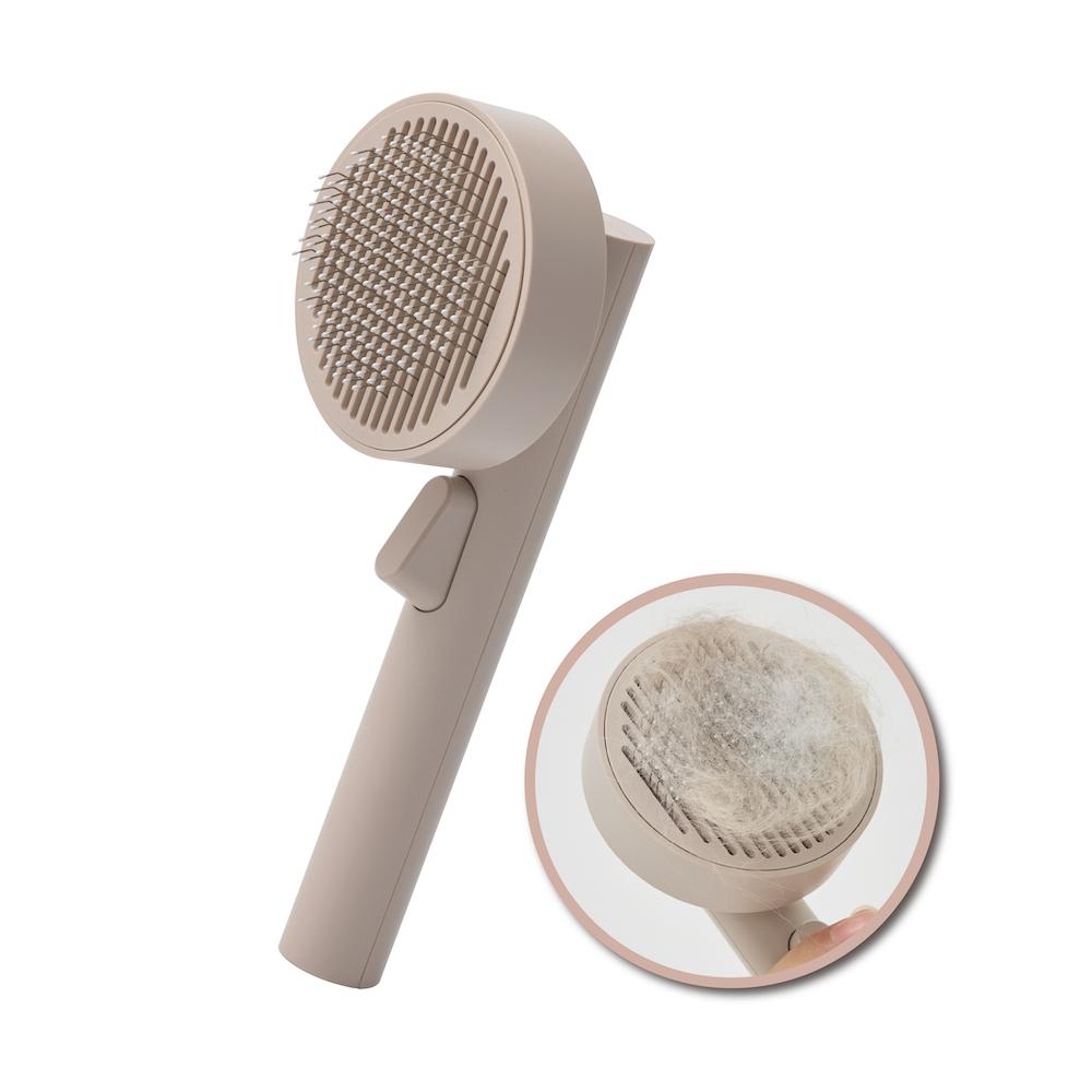 現貨寄出 推推毛毛梳 寵物梳毛 貓咪梳毛 狗狗梳毛 寵物梳 梳毛刷 貓咪梳毛 梳毛器 寵物針梳-細節圖5