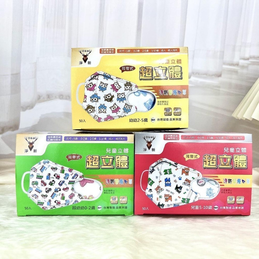 現貨寄出 台灣製造 淨新醫療級口罩 兒童口罩 成人口罩 立體 平面 淨新口罩 25入/50入 小臉口罩 醫療口罩-細節圖6