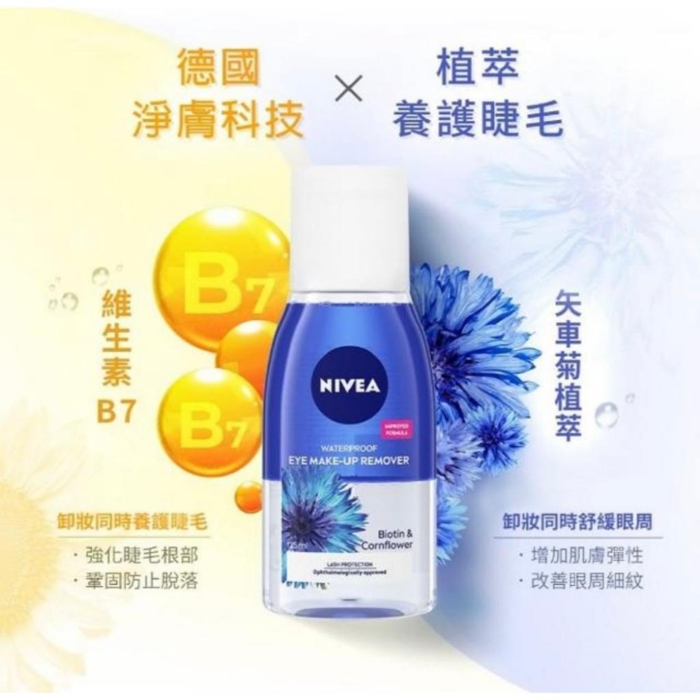 現貨寄出 NIVEA 妮維雅 極淨深層眼部卸妝液 125ml 極淨透亮眼部卸妝液 保濕深層眼部卸妝液 眼唇卸妝液 卸妝水-細節圖4