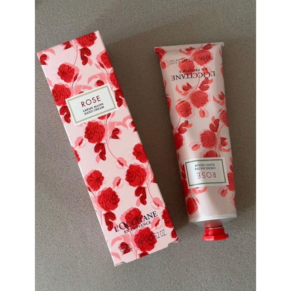 L＇OCCITANE歐舒丹  護手霜150ml 玫瑰 乳木果 乳木果玫瑰 保濕護手霜 極潤-細節圖2