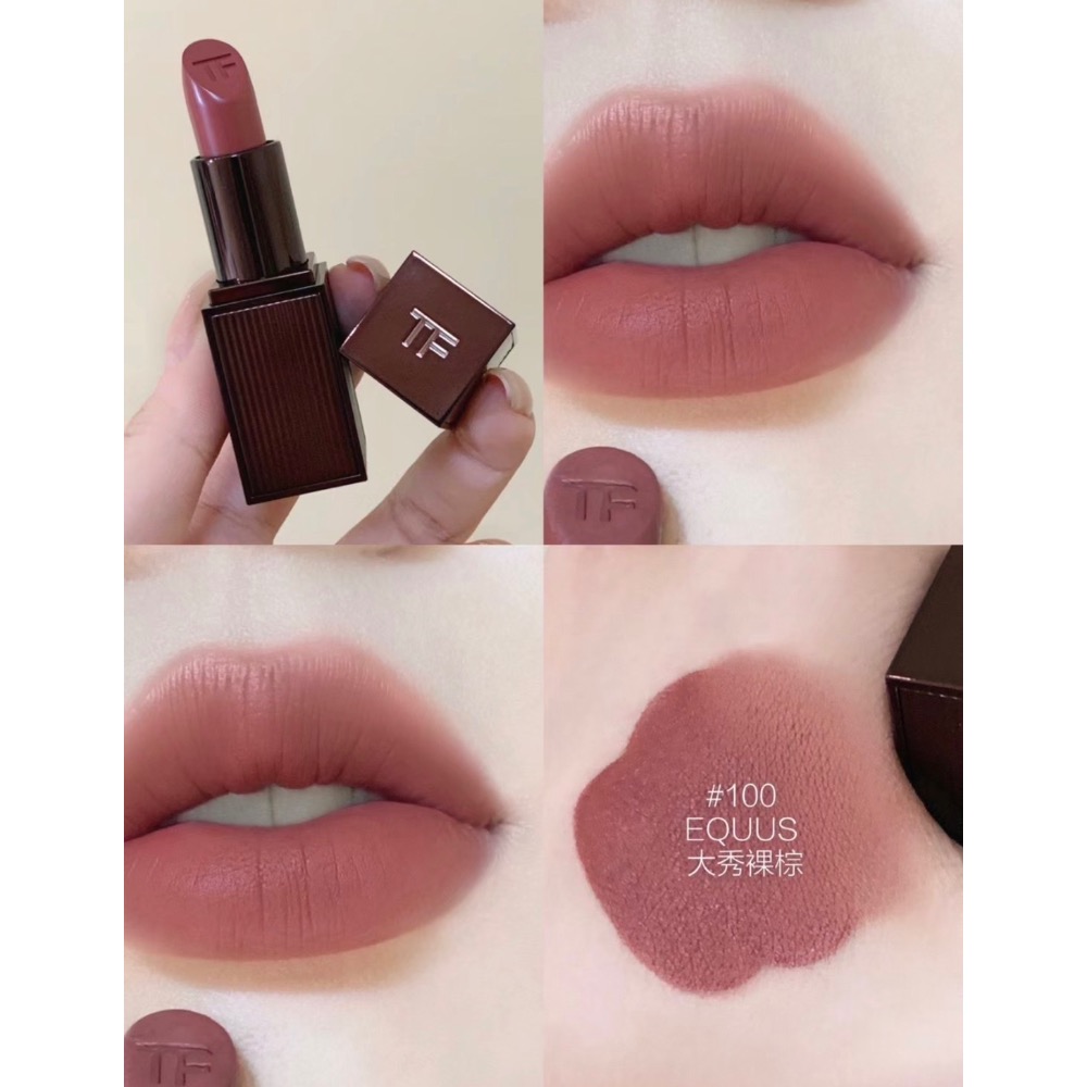 現貨寄出  TOM FORD 深焙玫瑰限定唇膏 咖啡玫瑰 #02 #100 杏仁奶茶 裸調 玫瑰 唇彩 唇膏-細節圖7