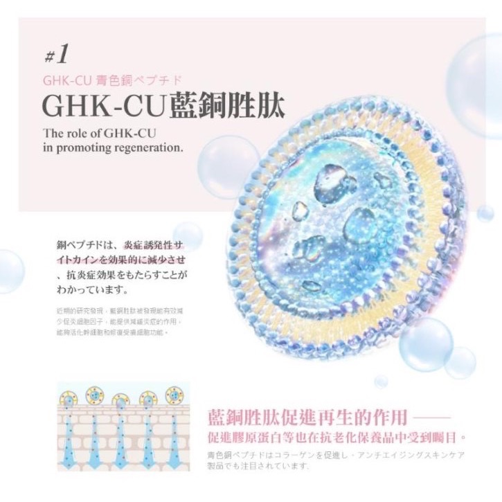 預計8月中到貨 歐皙兒Osseo 藍銅胜肽電波眼霜20ml 眼霜-細節圖3