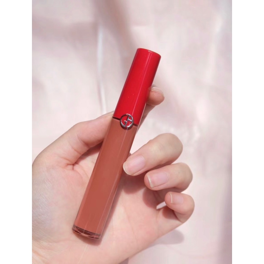 Armani 亞曼尼  奢華絲絨訂製唇萃  #214 曖昧-細節圖2