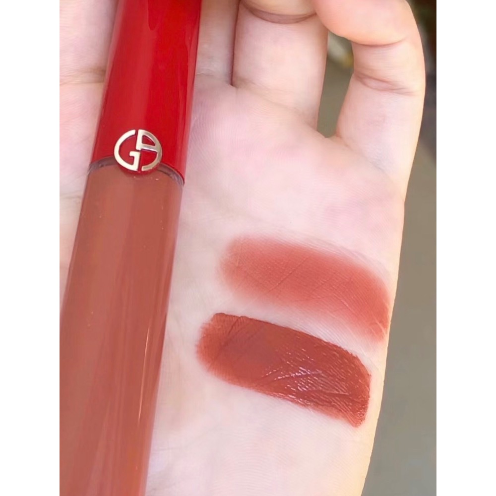 Armani 亞曼尼  奢華絲絨訂製唇萃  #214 曖昧-細節圖3