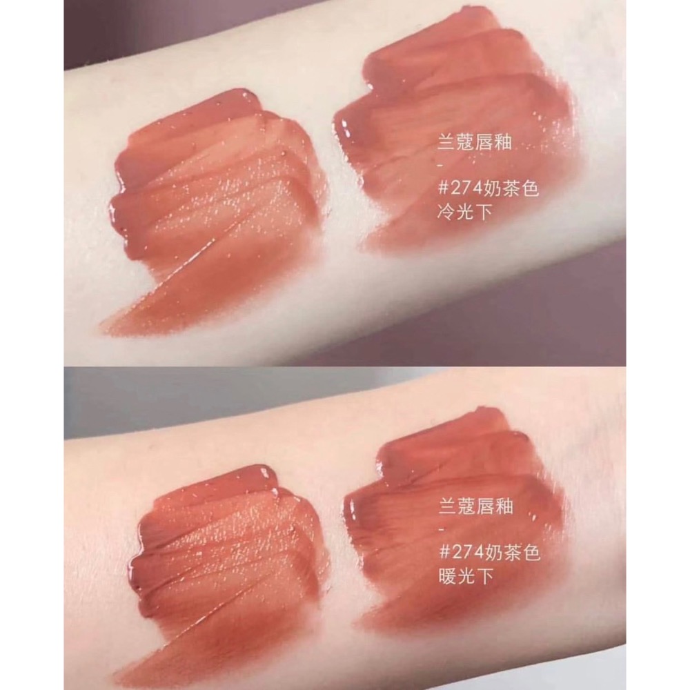 預計7月底到貨 LANCOME 絕對完美水唇釉 #274 奶茶色 水唇釉-細節圖5