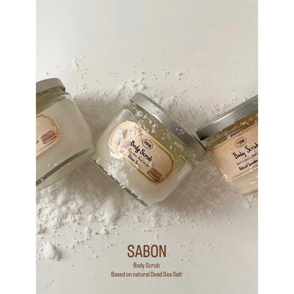 現貨寄出 Sabon身體磨砂膏 600g  磨砂膏 海鹽 以色列SABON 經典香氛-細節圖5