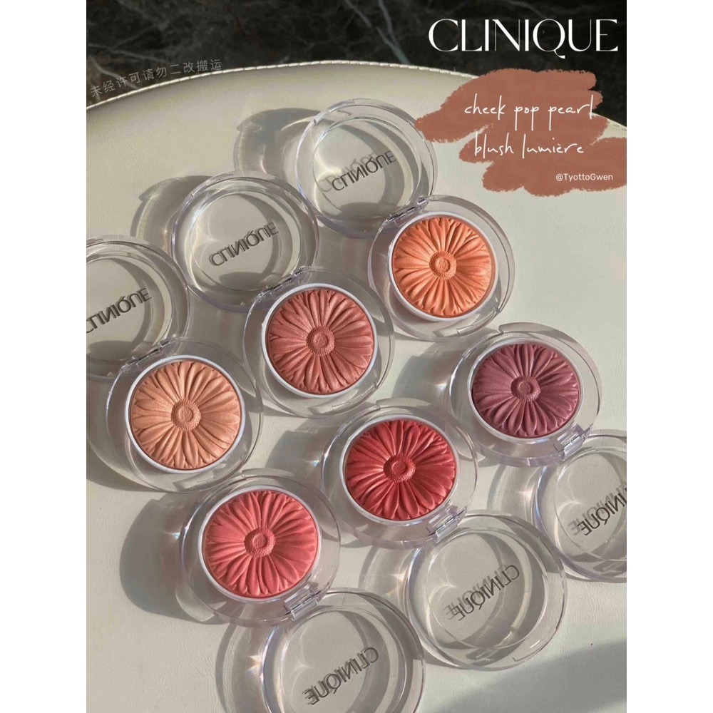 預購1~2週 CLINIQUE 倩碧  花漾腮紅 3.5g 腮紅 小花腮紅-細節圖3