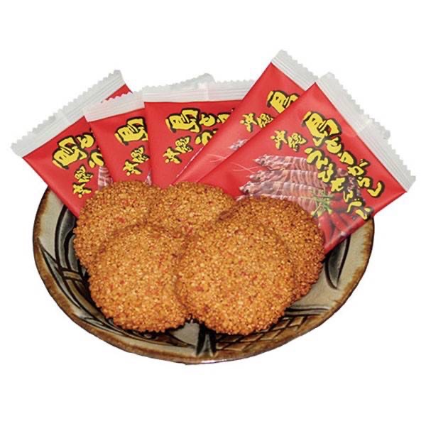 預計9月中到貨  🇯🇵沖繩 島唐辛子蝦餅乾 27片入 蝦餅-細節圖3