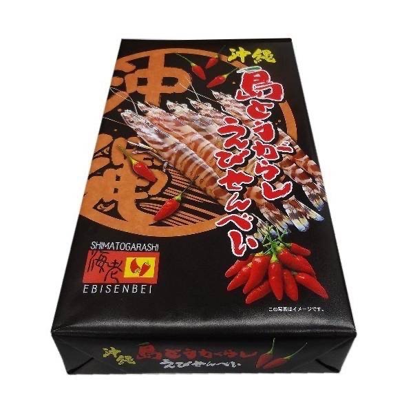 預計9月中到貨  🇯🇵沖繩 島唐辛子蝦餅乾 27片入 蝦餅-細節圖5