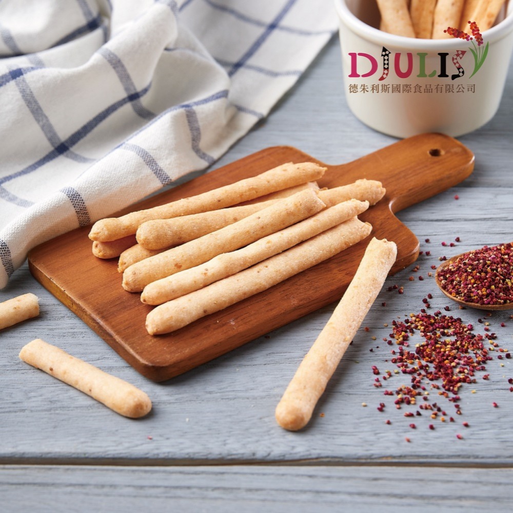 DJULIS 德朱利斯 紅藜小米起司棒 63g*3盒-細節圖3