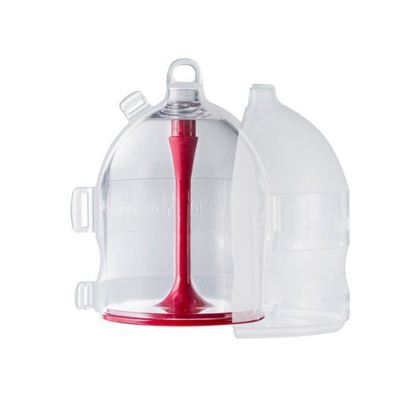 【韓國BOSO】OKDr 攜帶式摺疊磁吸紅酒杯 無雙酚A材質 附硬質收納殼 五色任選-規格圖6