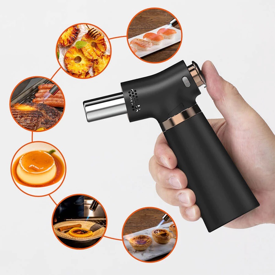 【O-Grill】GJ-ONE 專業廚房料理噴槍 操作便利 多功能 造型優雅 烤肉 炙燒 焦糖-細節圖7
