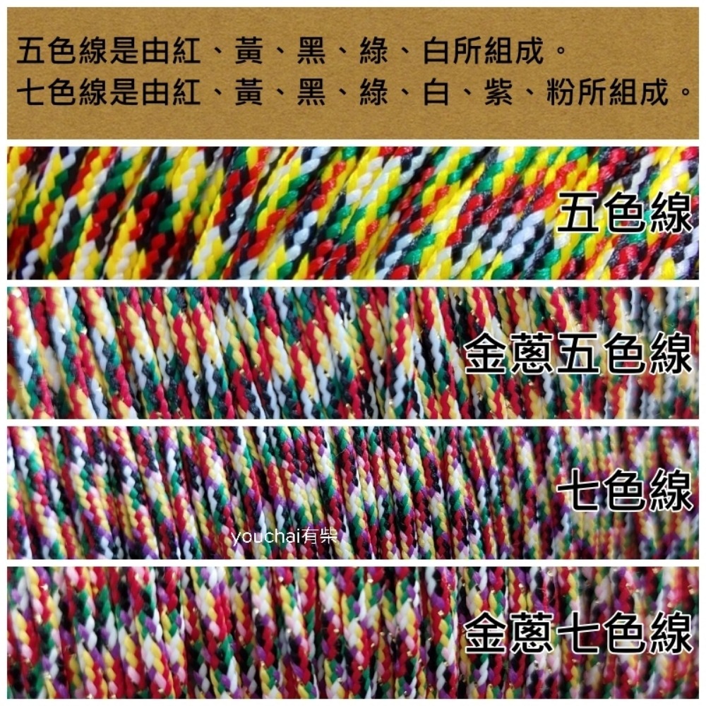 【youchai有柴】福蘆-金剛結平安繩手繩手環．自選繩線色．手工編繩．五色線七色線．紅繩．紅線．飾品．小禮物-細節圖4