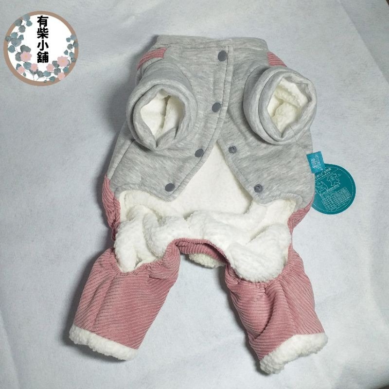 售完不補．小白兔四腳寵物衣服【youchai有柴】寵物衣服/寵物衣/寵物/寵物服飾/貓/狗/衣服/保暖衣/服飾/配件-細節圖3