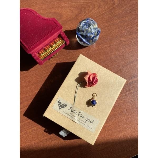 ♪拉長石/灰月光、青金石+14k包金♪- 天然無優無染青金石銅包14k金六角星設計款—項鍊/墜子（可客製）-細節圖5