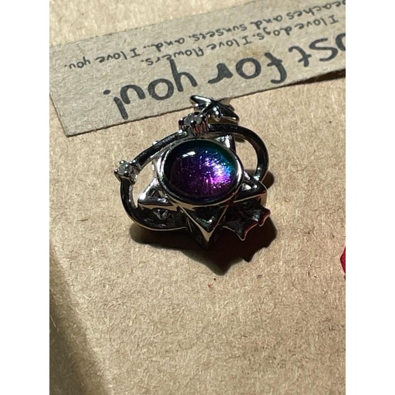 ♪天鐵+s925♪- 天然天鐵鍍幻彩純銀—項鍊/墜子-細節圖3