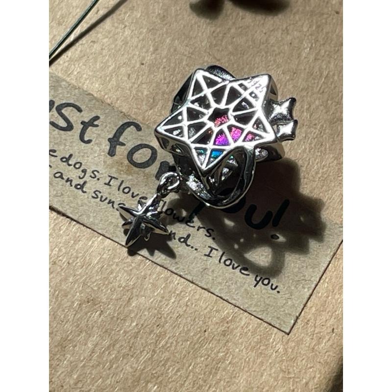 ♪天鐵+s925♪- 天然天鐵鍍幻彩純銀—項鍊/墜子-細節圖5