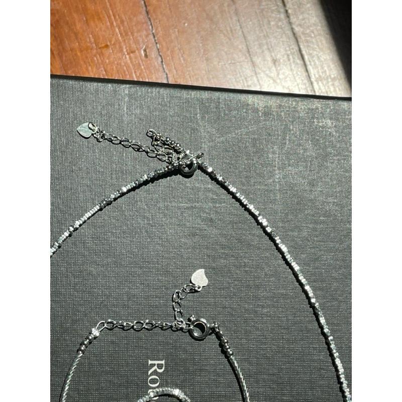 ♪坦桑石/丹泉石+s925銀♪- 天然坦桑石愛心純銀設計款套組—手鍊,項鍊,戒指-細節圖5