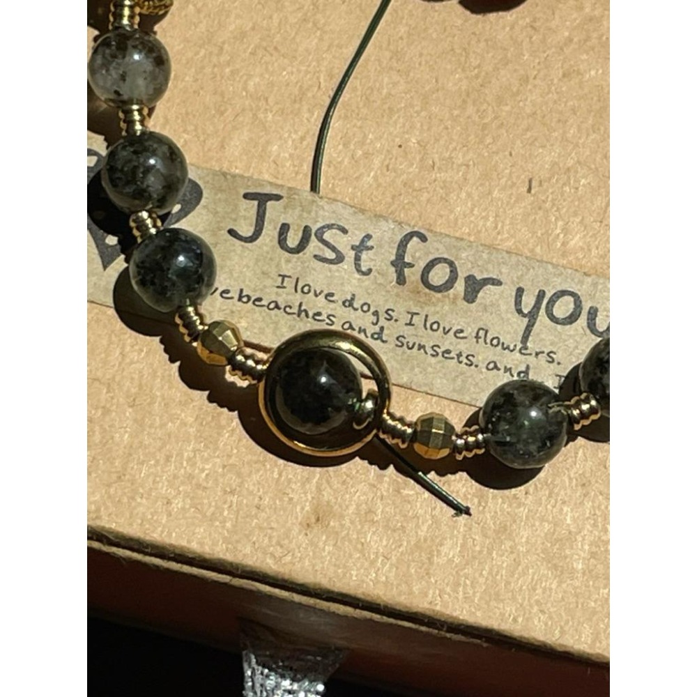 ♪南非綠幽靈/鬼佬財神♪- 天然綠幽靈白水晶共生設計款—心輪—第四輪設計款E款—手珠/手鍊-細節圖2