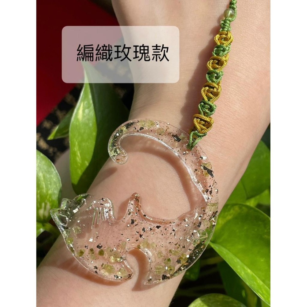 ♪ 擁抱無限貓貓/貓咪♪- 天然原礦碎石抱抱喵拼圖—滴膠吊飾/掛件—情侶/閨蜜/成對喵喵-細節圖8