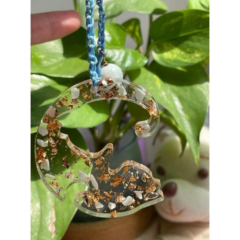 ♪ 擁抱無限貓貓/貓咪♪- 天然原礦碎石抱抱喵拼圖—滴膠吊飾/掛件—情侶/閨蜜/成對喵喵-細節圖5