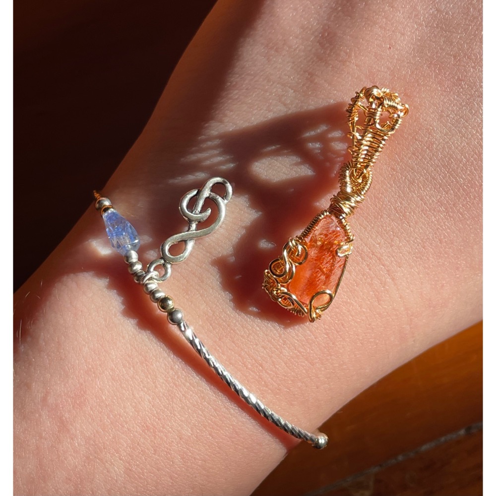 ♪太陽石♪- 《義賣區》天然金太陽—項鍊/墜子-細節圖8