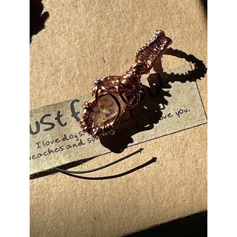 ♪白水體太陽石♪- 《義賣區》天然金太陽—項鍊/墜子-細節圖5