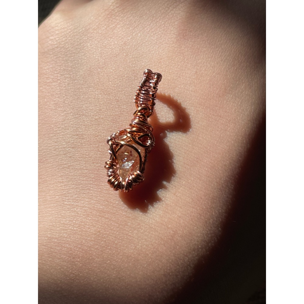 ♪白水體太陽石♪- 《義賣區》天然金太陽—項鍊/墜子-細節圖6