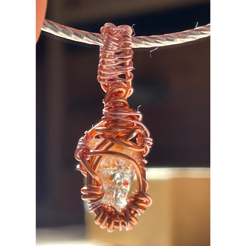 ♪白水體太陽石♪- 《義賣區》天然金太陽—項鍊/墜子-細節圖7