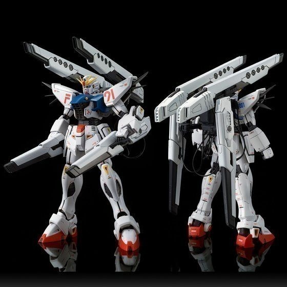 凌雲 PB MG 鋼彈 F91 Ver2.0 背部加農砲&雙V.S.B.R. 裝備型-細節圖2